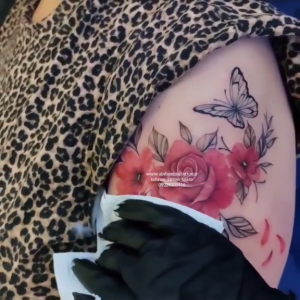تاتو کاور سوختگی روی بازو